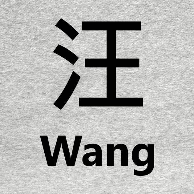 Chinese Surname Wang 汪 by MMDiscover